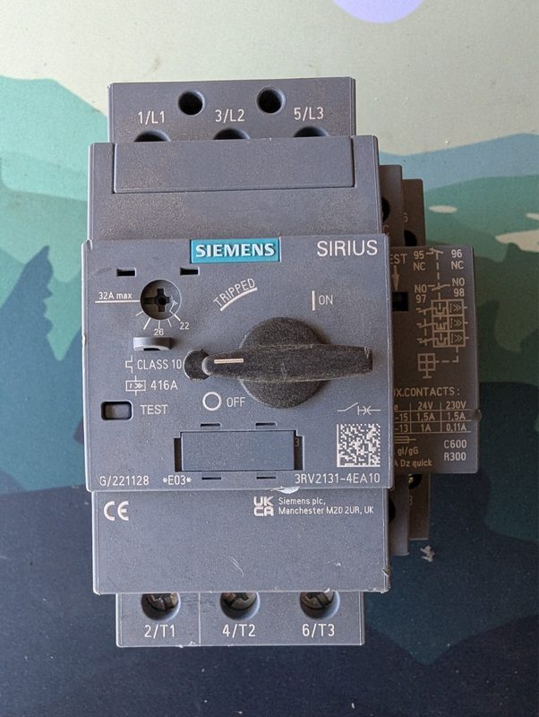 Автоматический выключатель Siemens 3RV2131-4EA10