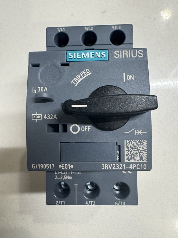 Автоматический выключатель Siemens 3RV2321-4PC10