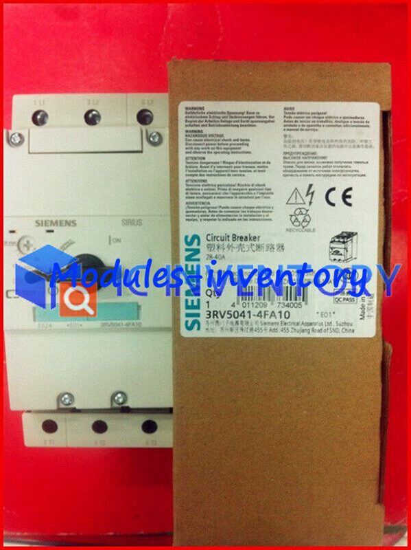 Автоматический выключатель Siemens 3RV5041-4FA10