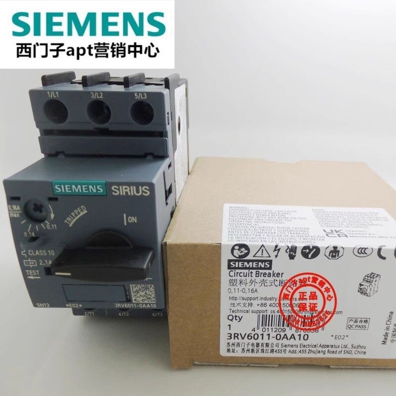 Автоматический выключатель Siemens 3RV6011-0AA10