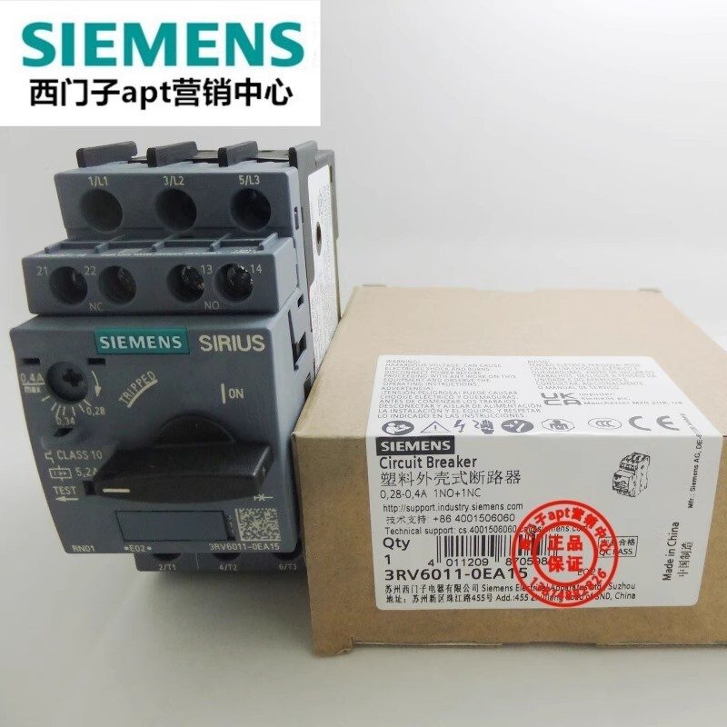 Автоматический выключатель Siemens 3RV6011-0EA15