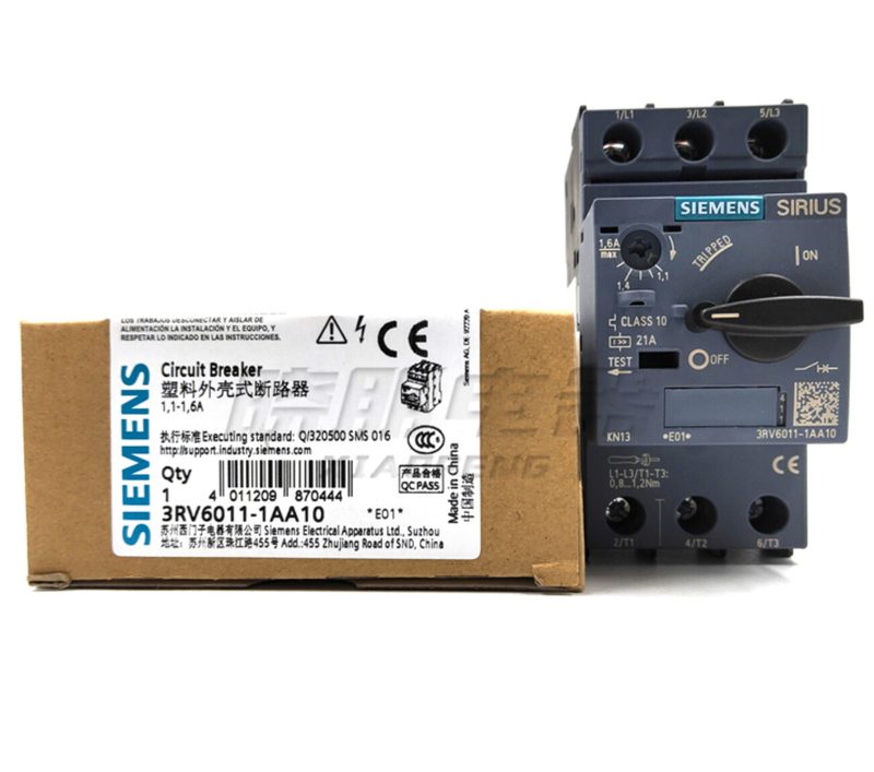 Автоматический выключатель Siemens 3RV6011-1AA10