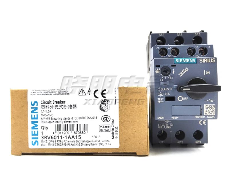 Автоматический выключатель Siemens 3RV6011-1AA15