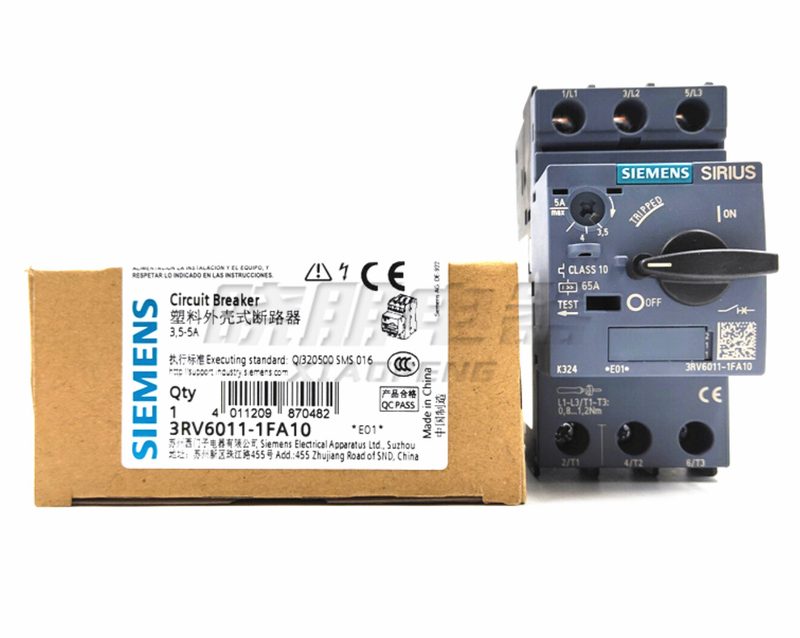 Автоматический выключатель Siemens 3RV6011-1FA10