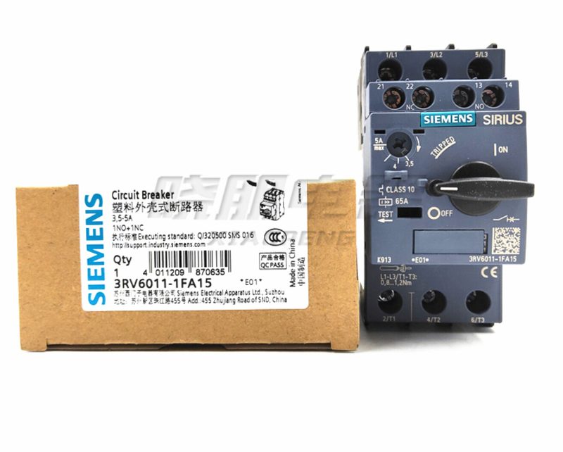 Автоматический выключатель Siemens 3RV6011-1FA15