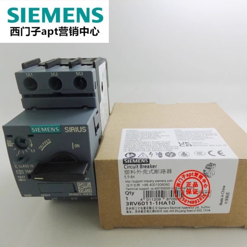 Автоматический выключатель Siemens 3RV6011-1HA10
