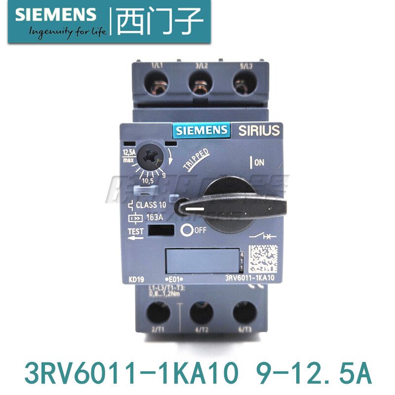 Автоматический выключатель Siemens 3RV6011-1KA10