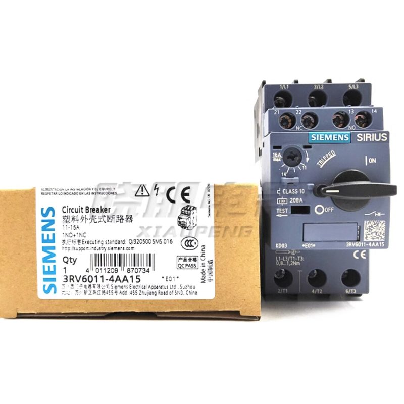 Автоматический выключатель Siemens 3RV6011-4AA15