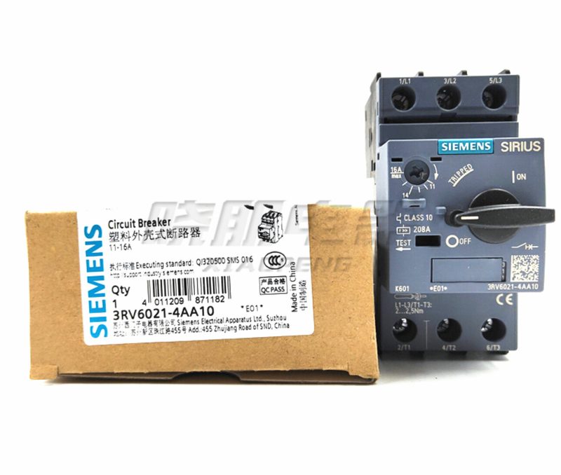 Автоматический выключатель Siemens 3RV6021-4AA10