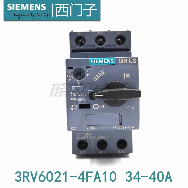 Автоматический выключатель Siemens 3RV6021-4FA10