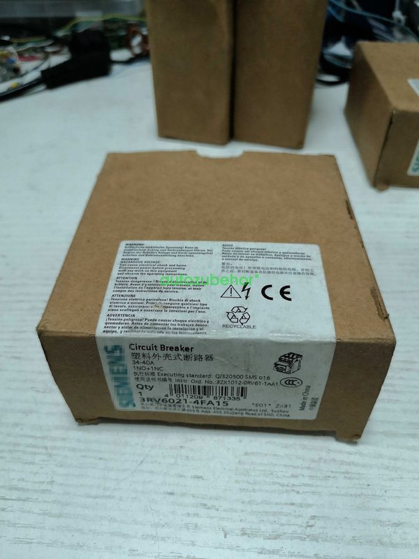 Автоматический выключатель Siemens 3RV6021-4FA15