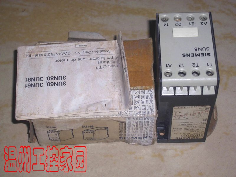 Реле защиты Siemens 3UN8020