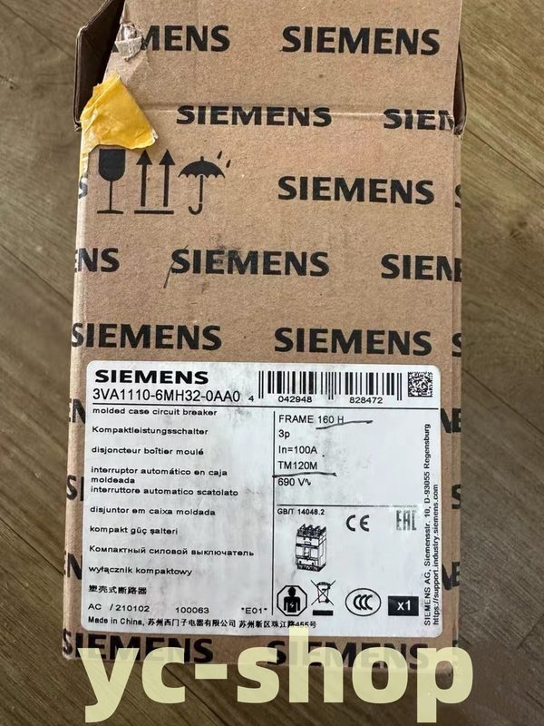 Автоматический выключатель Siemens 3VA1110-6MH32-0AA0