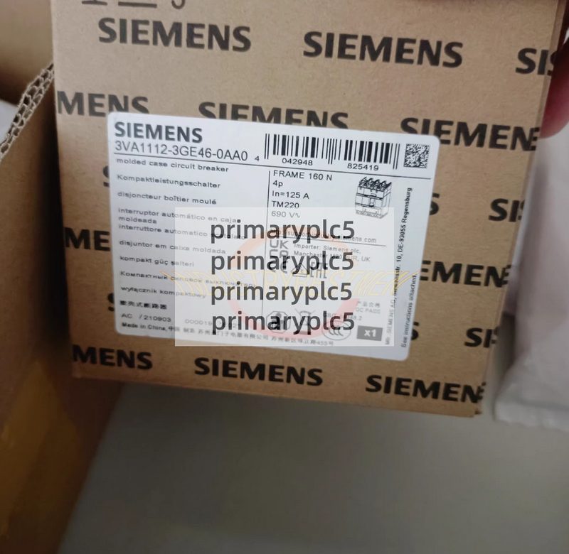 Автоматический выключатель Siemens 3VA1112-3GE46-0AA0