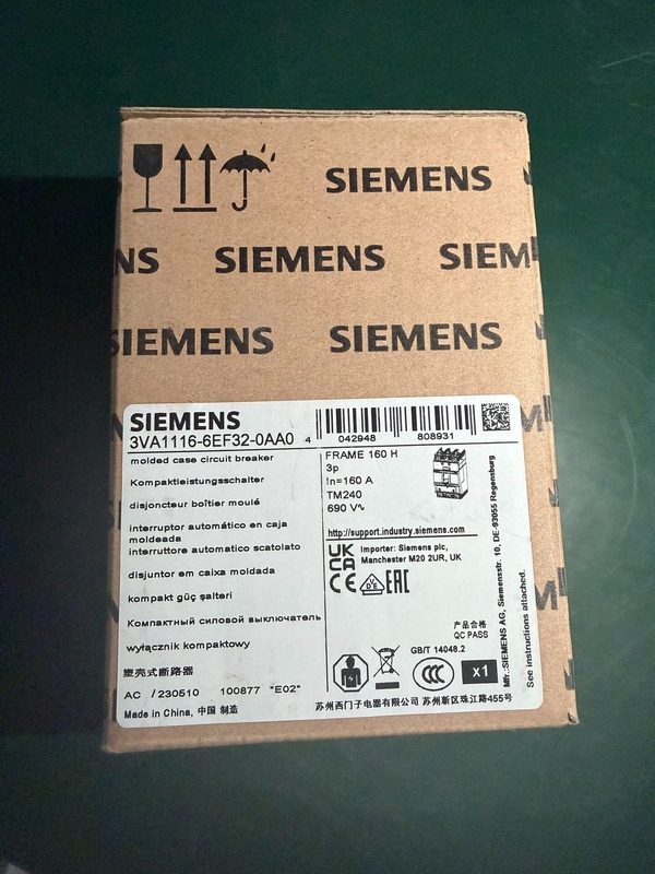 Автоматический выключатель Siemens 3VA1116-6EF32-0AA0