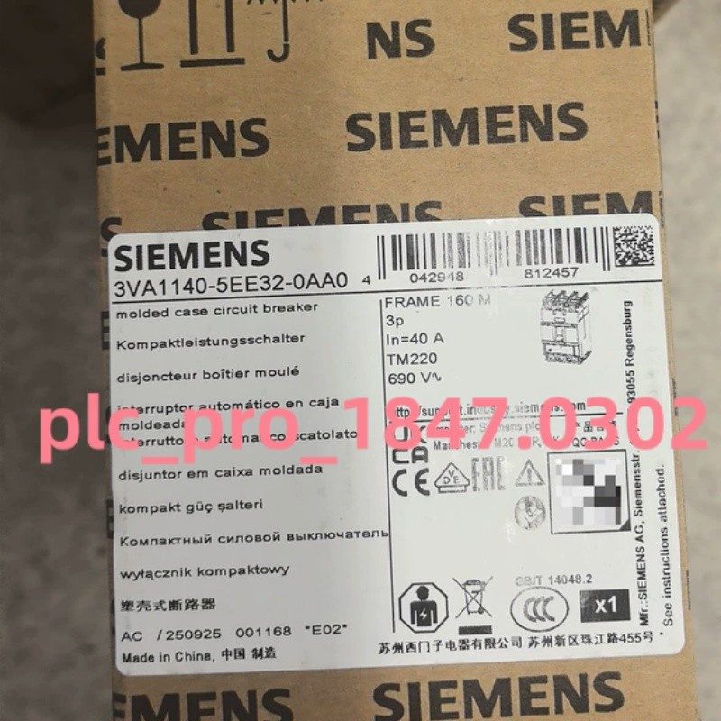 Автоматический выключатель Siemens 3VA1140-5EE32-0AA0