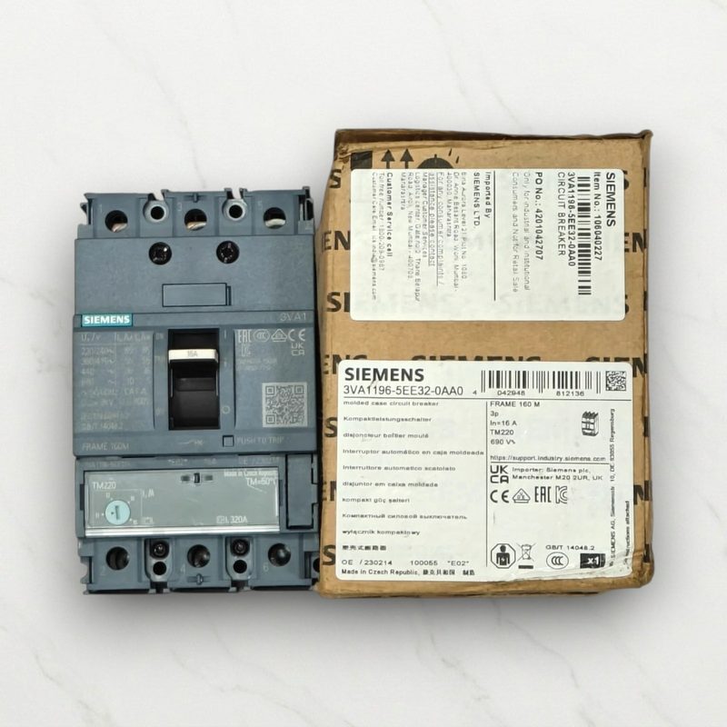 Автоматический выключатель Siemens 3VA1196-5EE32-0AA0