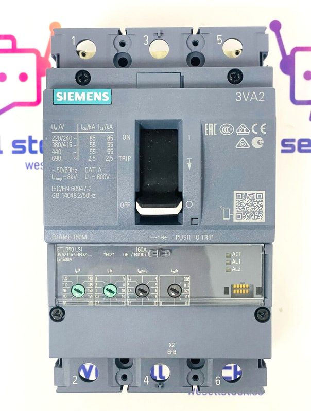 Автоматический выключатель Siemens 3VA2116-5HN32-0AA0