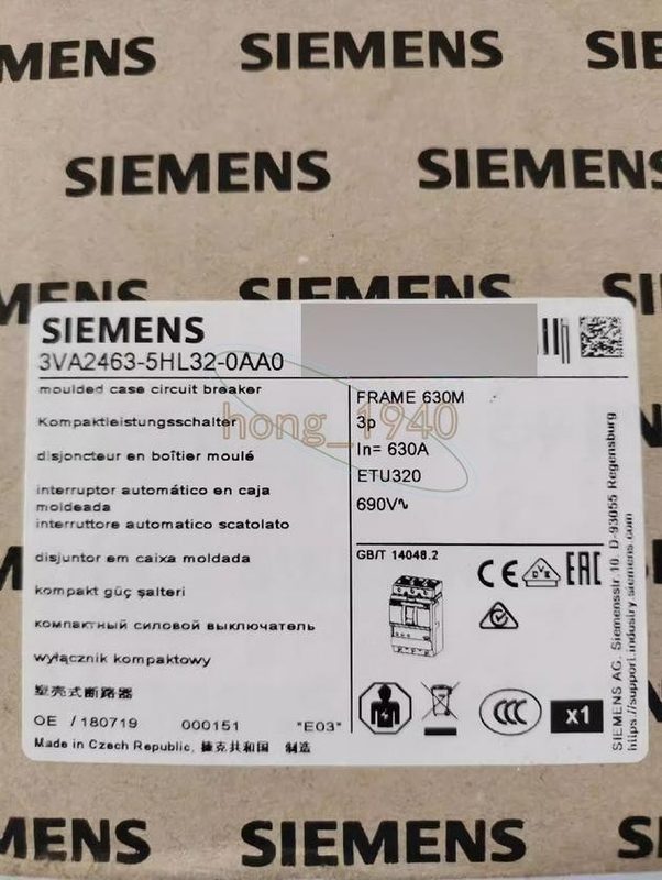 Автоматический выключатель Siemens 3VA2463-5HL32-0AA0