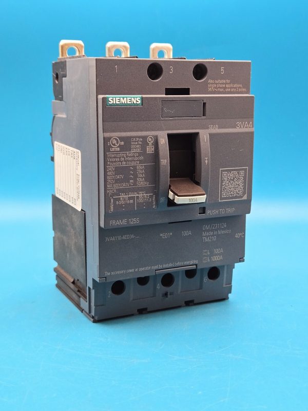 Автоматический выключатель Siemens 3VA4110-4ED34