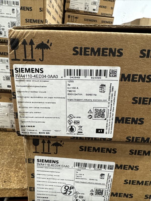 Автоматический выключатель Siemens 3VA4110