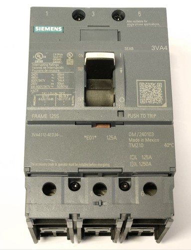 Автоматический выключатель Siemens 3VA4112