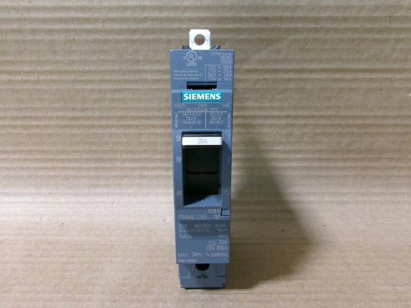 Автоматический выключатель Siemens 3VA4120-4ED14-0AA0