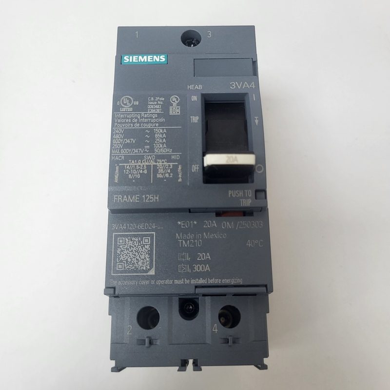 Автоматический выключатель Siemens 3VA4120-6ED24-0AA0
