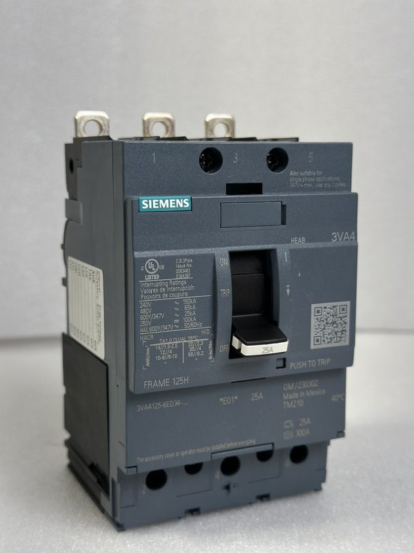 Автоматический выключатель Siemens 3VA4125-6ED34-0AA0
