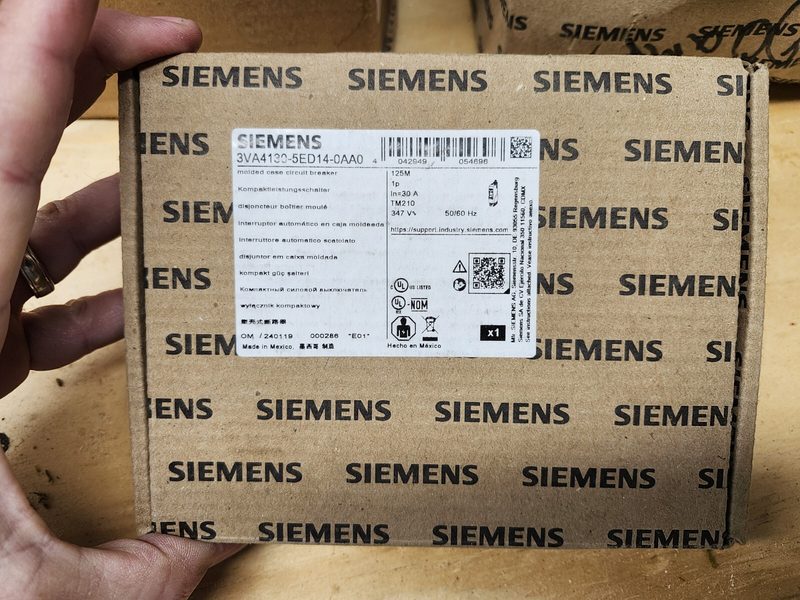 Автоматический выключатель Siemens 3VA4130-5ED14-OAAO