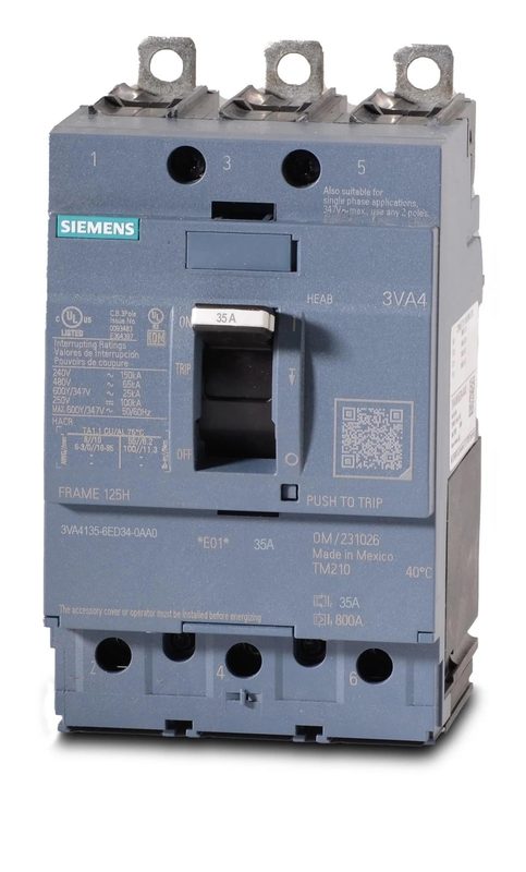 Автоматический выключатель Siemens 3VA4135-6ED34-0AA0