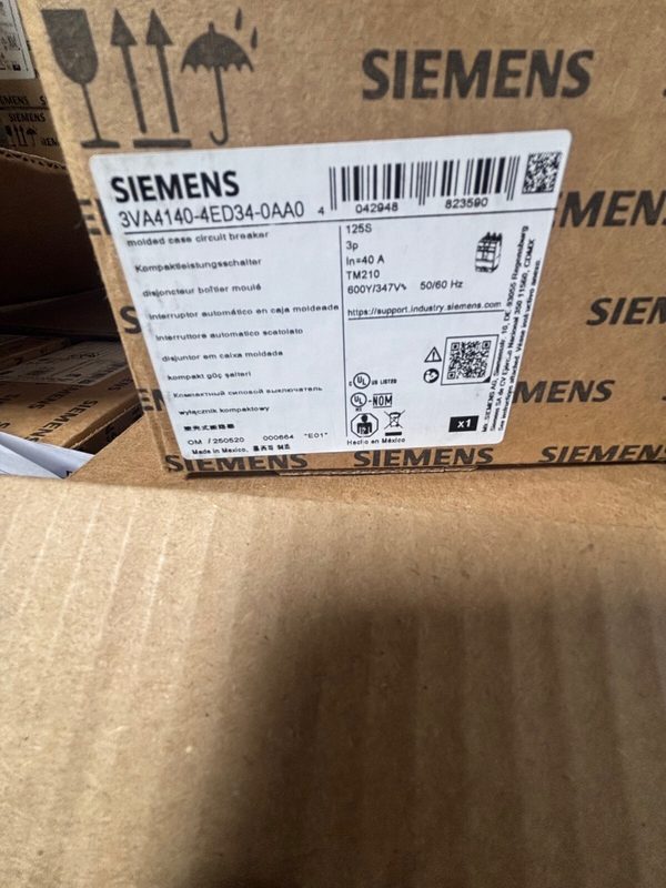 Автоматический выключатель Siemens 3VA4140-4ED34-0AA0