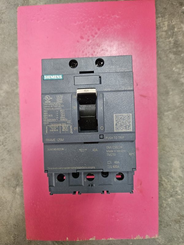 Автоматический выключатель Siemens 3VA4140-5ED34-0AA0