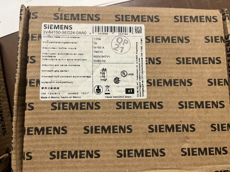 Автоматический выключатель Siemens 3VA4150-5ED24-0AA0