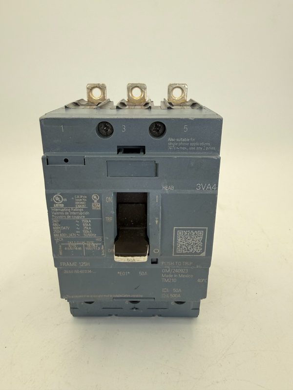 Автоматический выключатель Siemens 3VA4150-6ED34-0AA0