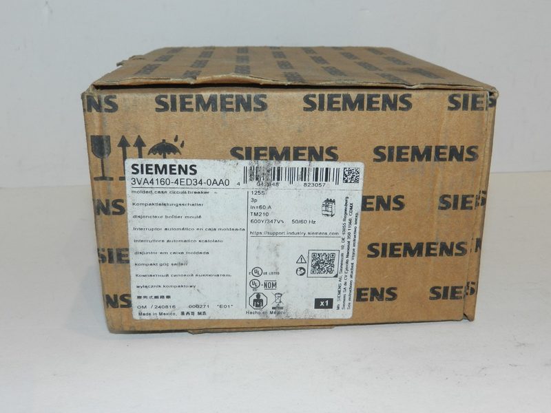 Автоматический выключатель Siemens 3VA4160-4ED34-0AA0