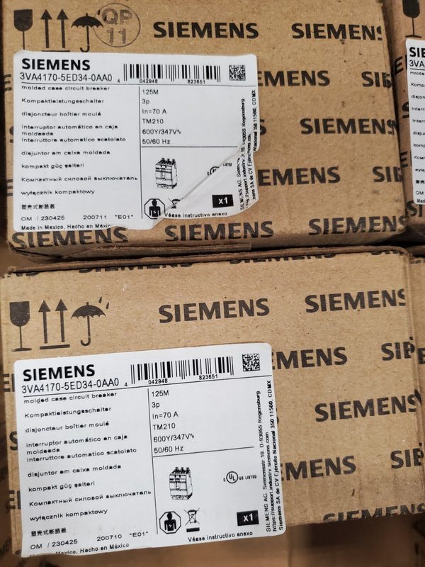 Автоматический выключатель Siemens 3VA4160-5ED34-0AA0