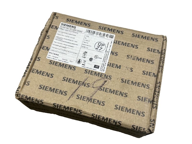 Автоматический выключатель Siemens 3VA4190-4ED24-0AA0
