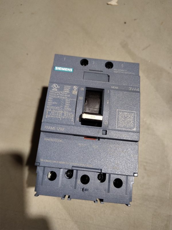 Автоматический выключатель Siemens 3VA4190-5ED34-0AA0