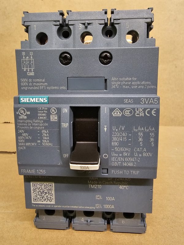 Автоматический выключатель Siemens 3VA5110-4ED31-0AA0