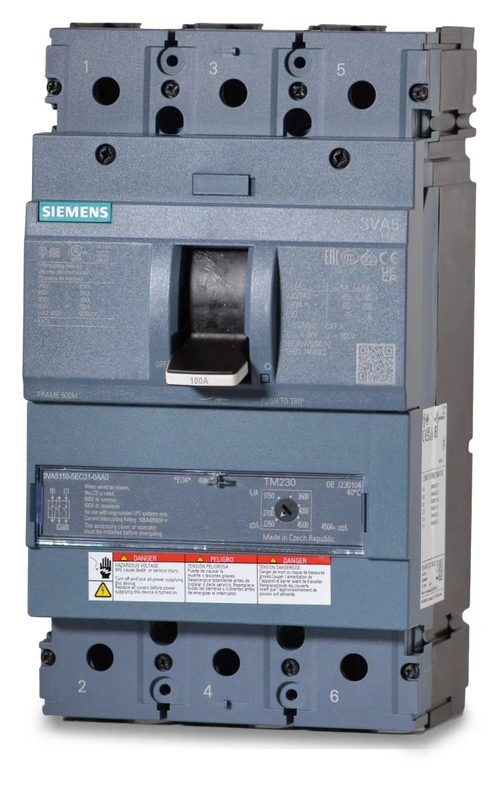 Автоматический выключатель Siemens 3VA5110-5EC31-0AA0