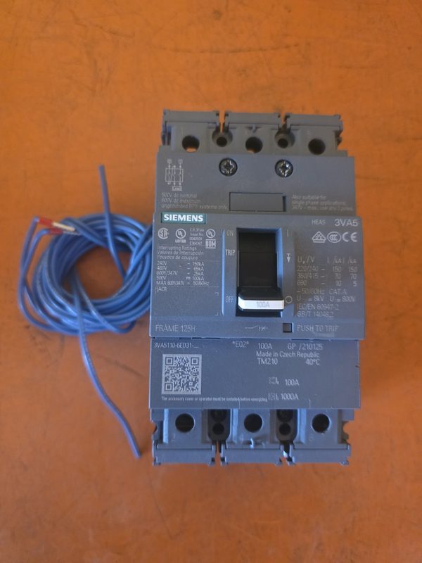 Автоматический выключатель Siemens 3VA5110-6ED31-0AA0