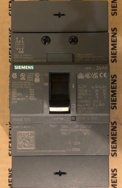 Автоматический выключатель Siemens 3VA5112-4ED31-0AA0