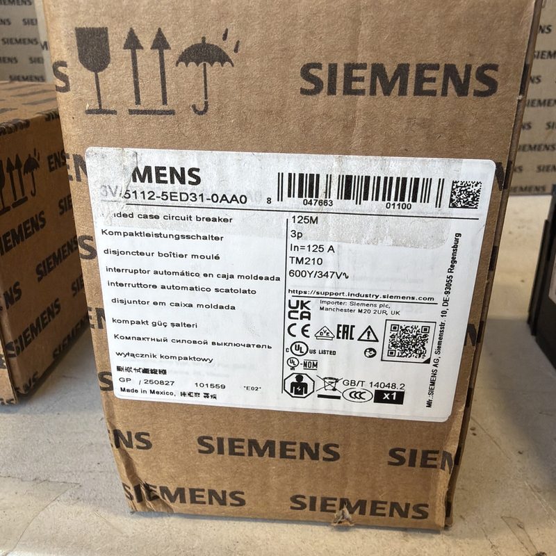 Автоматический выключатель Siemens 3VA5112-5ED31-0AA0