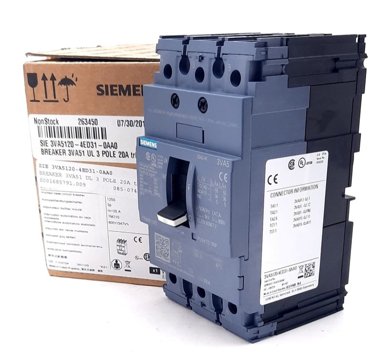 Автоматический выключатель Siemens 3VA5120-4ED31-0AA0