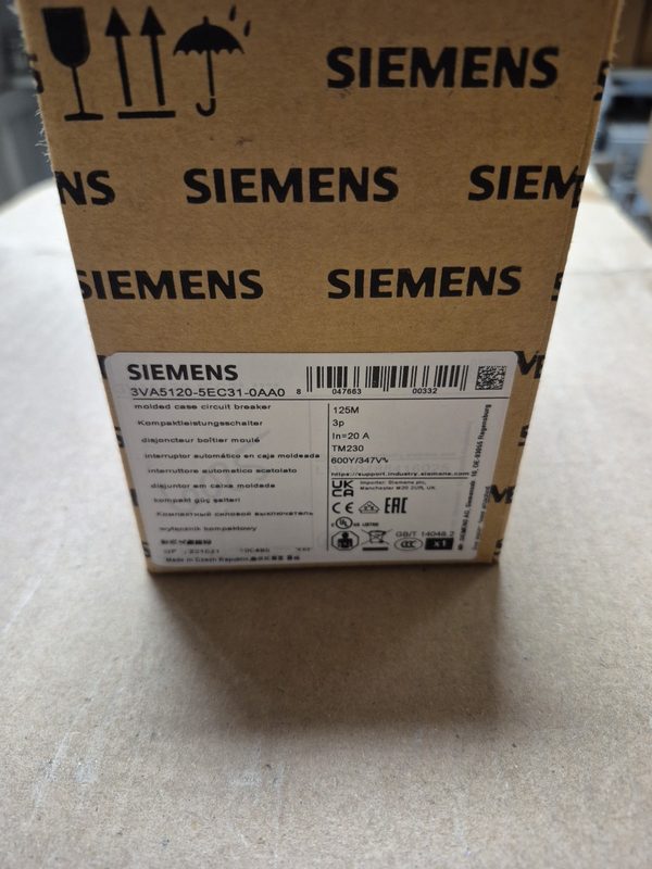 Автоматический выключатель Siemens 3VA5120-5EC31-0AA0