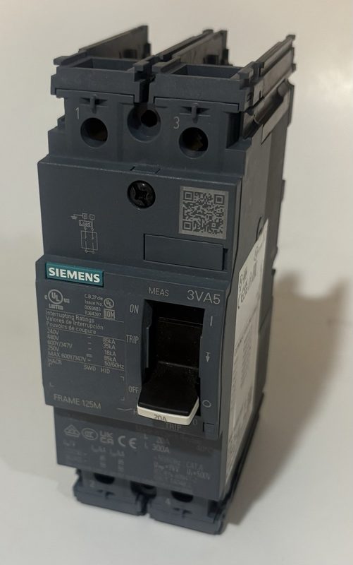 Автоматический выключатель Siemens 3VA5120-5ED21-OAAO