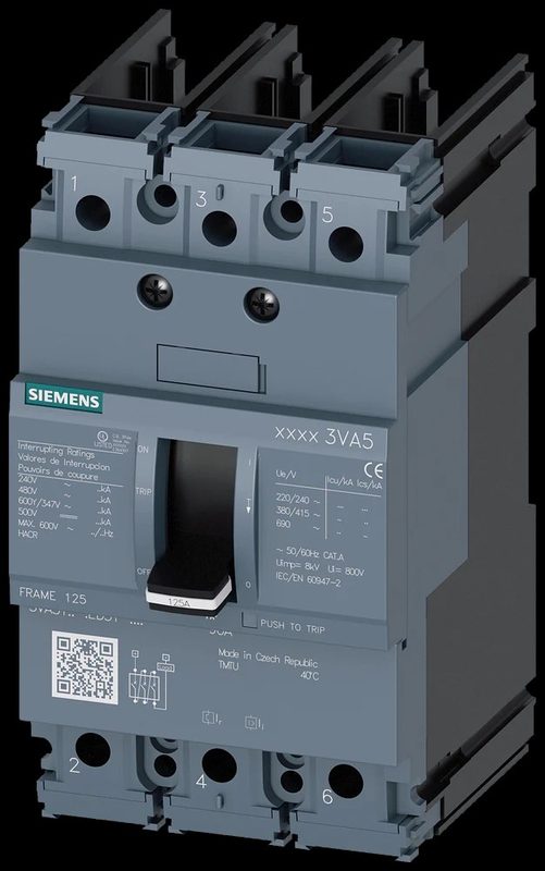 Автоматический выключатель Siemens 3VA5125-4ED31-0AA0
