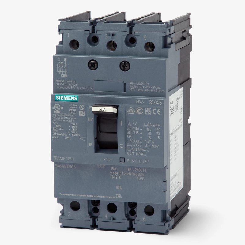 Автоматический выключатель Siemens 3VA5125-5ED31-0AA0