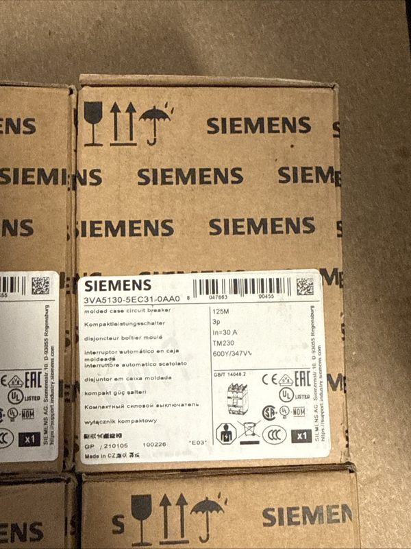 Автоматический выключатель Siemens 3VA5130-5EC31-0AA0